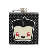 Kawaii Dracula Flask Heupfles (Voorkant)