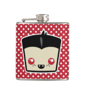 Kawaii Dracula Flask Heupfles (Voorkant)