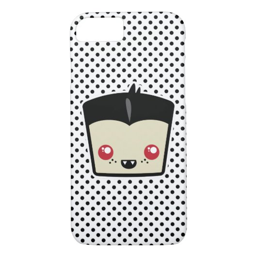 Kawaii Dracula iPhone Case (Achterkant)