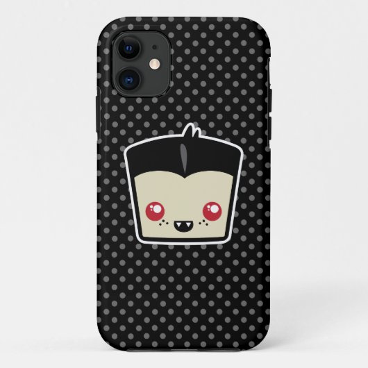 Kawaii Dracula iPhone Case (Achterkant)