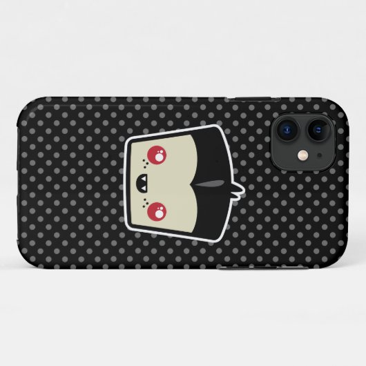 Kawaii Dracula iPhone Case (Achterkant (horizontaal))