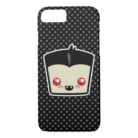 Kawaii Dracula iPhone Case (Achterkant)