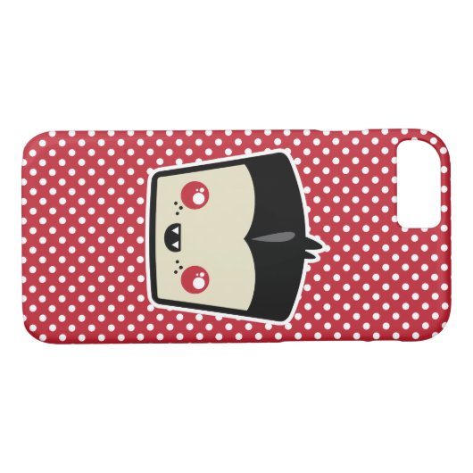 Kawaii Dracula iPhone Case (Achterkant (Horizontaal))