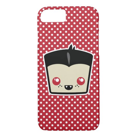 Kawaii Dracula iPhone Case (Achterkant)