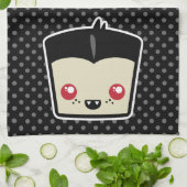 Kawaii Dracula Kitchen Towel Theedoek (Gevouwen)