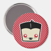 Kawaii Dracula Magnet (Voorkant / Achterkant)