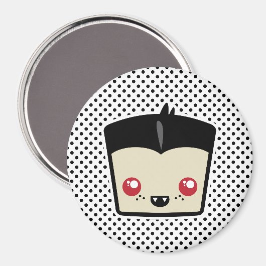Kawaii Dracula Magnet (Voorkant / Achterkant)