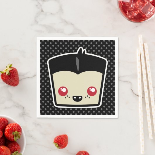 Kawaii Dracula Napkins Servet (Insitu)
