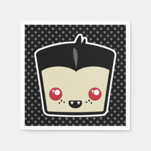 Kawaii Dracula Napkins Servet