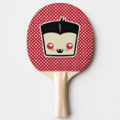 Kawaii Dracula Ping Pong Paddle Tafeltennisbatje (Voorkant)
