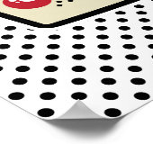 Kawaii Dracula Poster Print (Hoek)