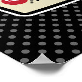 Kawaii Dracula Poster Print (Hoek)