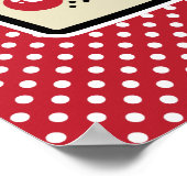 Kawaii Dracula Poster Print (Hoek)