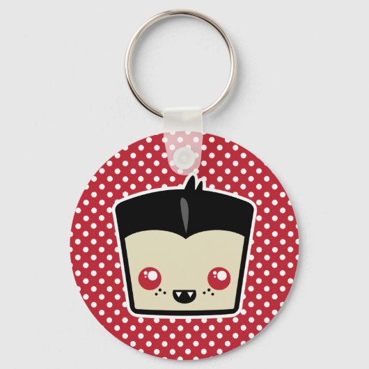 Kawaii Dracula Sleutelhanger (Voorkant)