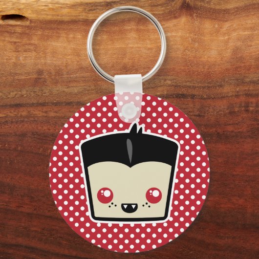 Kawaii Dracula Sleutelhanger (Voorkant)
