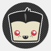 Kawaii Dracula Stickers (Voorkant)