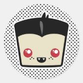 Kawaii Dracula Stickers (Voorkant)