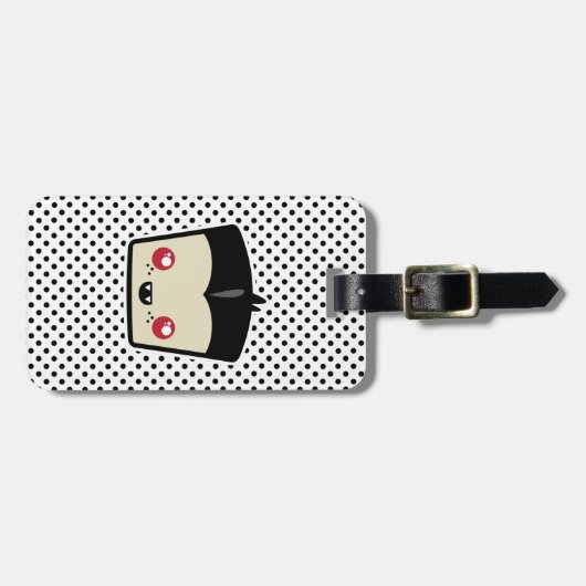Kawaii Dracula Travel Bagagelabels (Voorkant horizontaal)