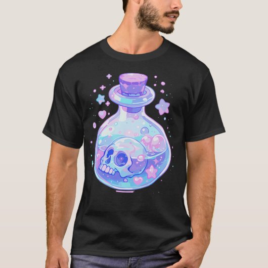 Kawaii drankflesje t-shirt (Voorkant)