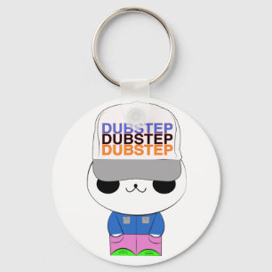Kawaii dubstep panda sleutelhanger