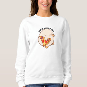 Kawaii Duck Pizza Lover Trui