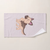 Kawaii Duitse herdershond Bad Handdoek (Handdoek)