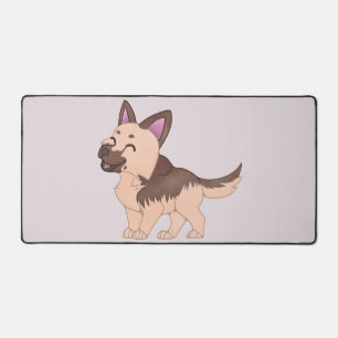 Kawaii Duitse herdershond Bureaumat