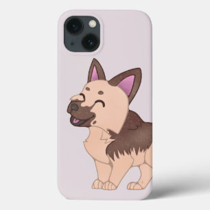 Kawaii Duitse herdershond Case-Mate iPhone Case