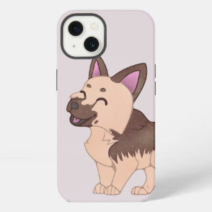 Kawaii Duitse Herdershond iPhone 13 Hoesje