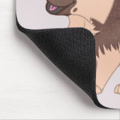 Kawaii Duitse herdershond Muismat (Hoek)