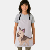 Kawaii Duitse herdershond Schort (Insitu)