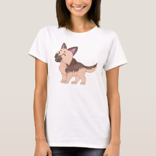 Kawaii Duitse herdershond T-shirt