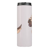 Kawaii Duitse herdershond Thermosbeker (Achterkant)