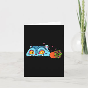 Kawaii Duivel Kat Grappige Anime Otaku Japans  Kaart