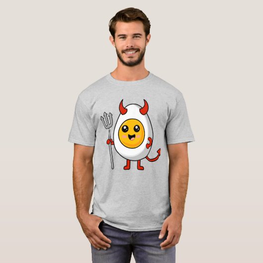 Kawaii Duivelsei T-shirt (Voorkant volledig)