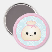 Kawaii Dumpling Magnet (Voorkant / Achterkant)