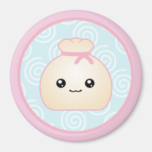 Kawaii Dumpling Magnet