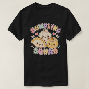 Kawaii Dumpling Squad Schattig Aziatisch Voedsel G T-shirt