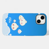 KAWAII DUMPLINGS LUCHTBALLONNEN IN DE LUCHT Case-Mate iPhone CASE (Achterkant (horizontaal))