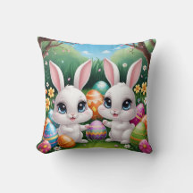 Kawaii Easter Bunny – Schattige Big-Eyed Bunny Des