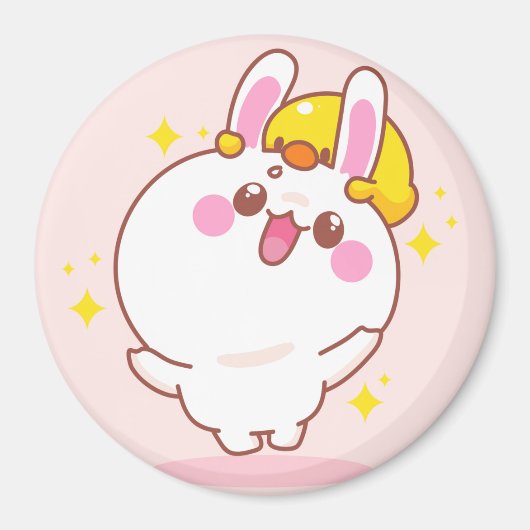 Kawaii Easter Magneet (Voorkant)