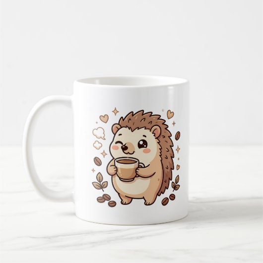 Kawaii Egel Koffiemok (Links)