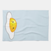 Kawaii Egg Kitchen Towel Theedoek (Horizontaal)