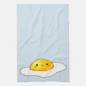 Kawaii Egg Kitchen Towel Theedoek (Verticaal)