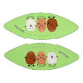 Kawaii eggs funny cartoon american football (Panelen)