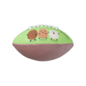 Kawaii eggs funny cartoon american football (Gedraaid 90)