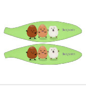 Kawaii eggs funny cartoon basketbal (Panelen)