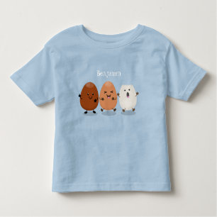 Kawaii eggs funny cartoon kinder shirts