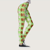 Kawaii eggs funny cartoon leggings (Rechts)