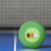 Kawaii eggs funny cartoon pingpongbal (Net)
